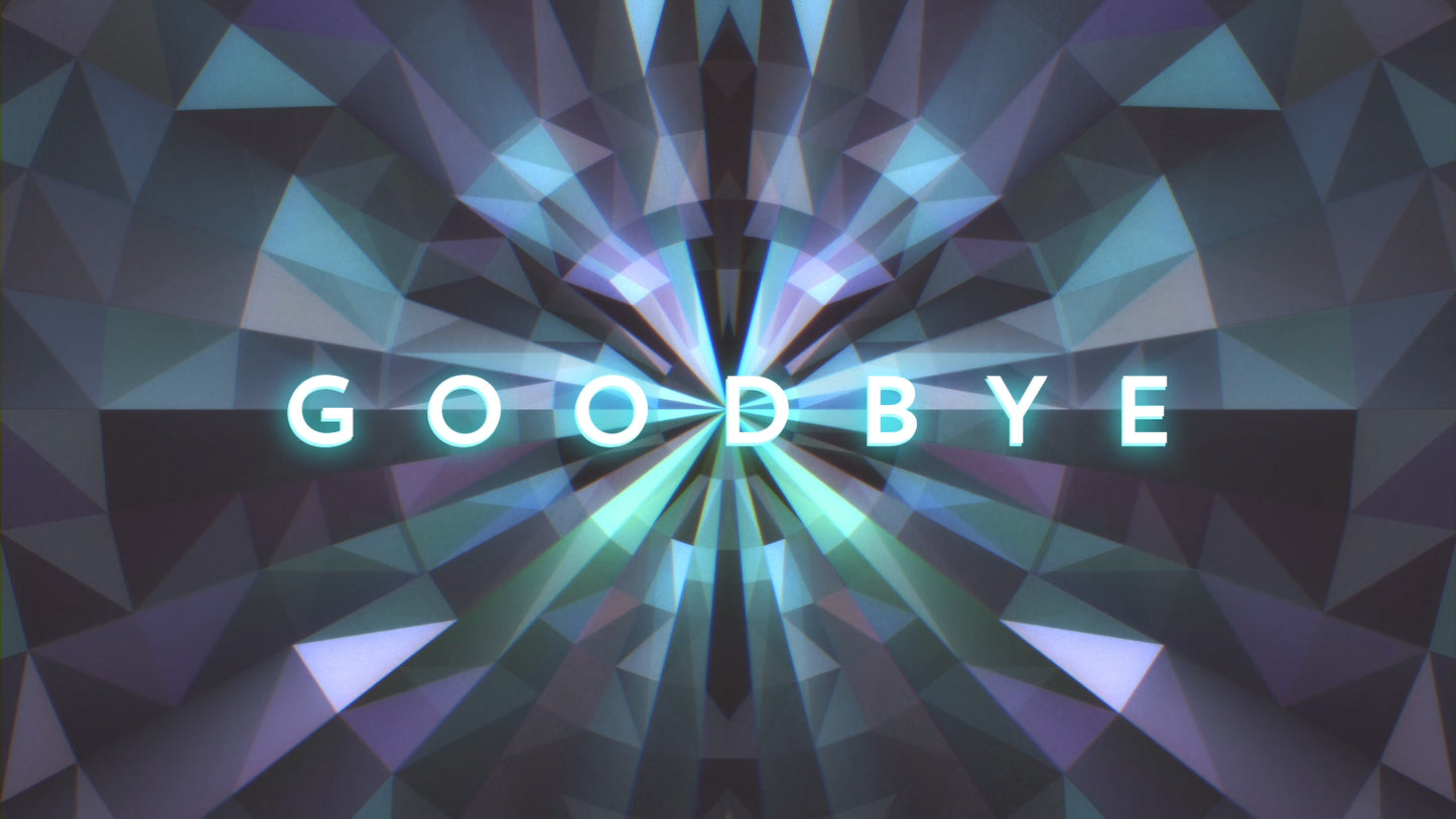 Geometric Glow Closing Still