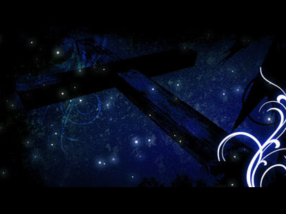 Evening Sparkle Cross Loop