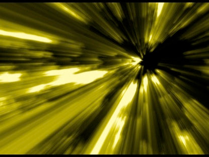 Yellow Rays Of Light