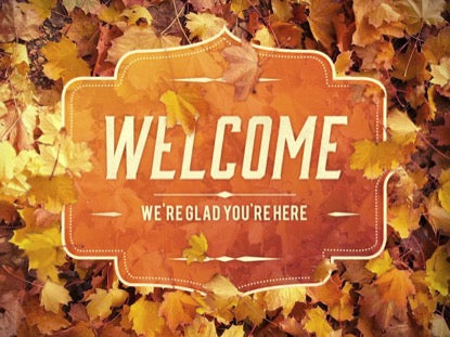 Autumn Foliage Welcome