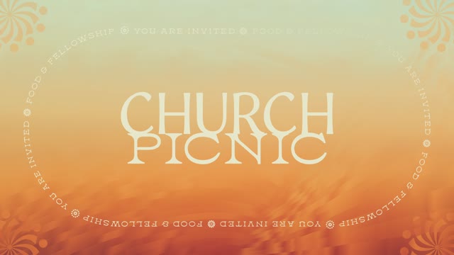Solar Patterns Church Picnic