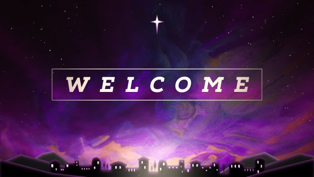 Painted Christmas Welcome