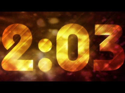 Swirling Sparkles Countdown