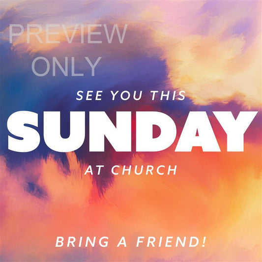 Painted Easter Sunday Social