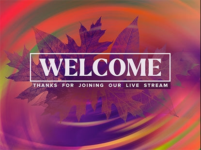 Fall Vibes Stream Welcome
