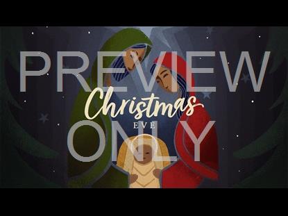 Bright Nativity Christmas Eve