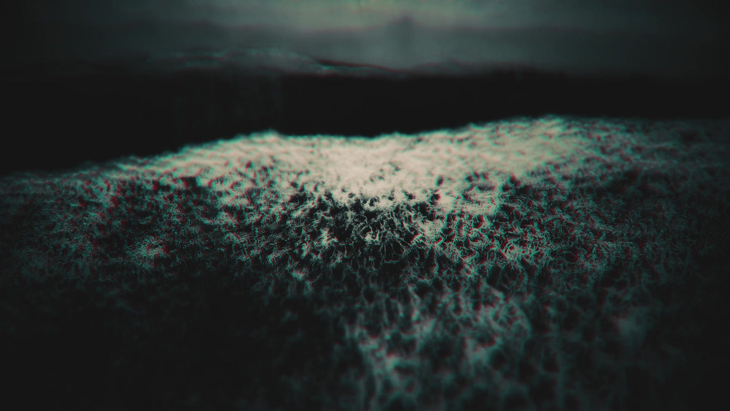 Stark Sand Dark Beach Still