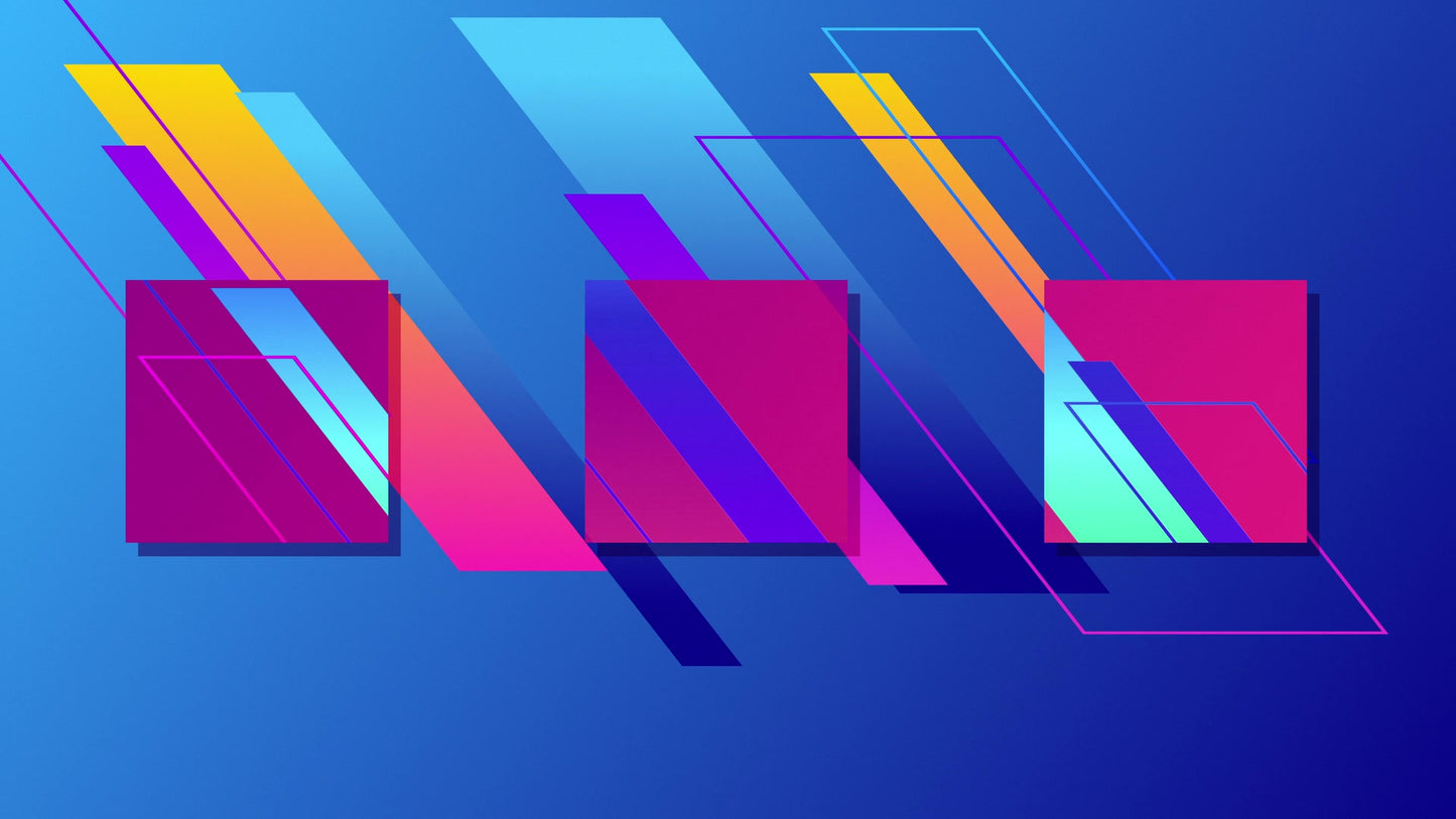 Dad Shapes Blue Remix Still