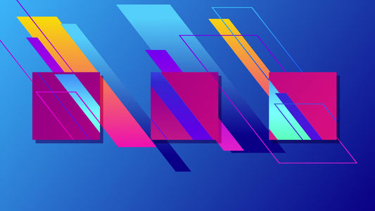 Dad Shapes Blue Remix Still