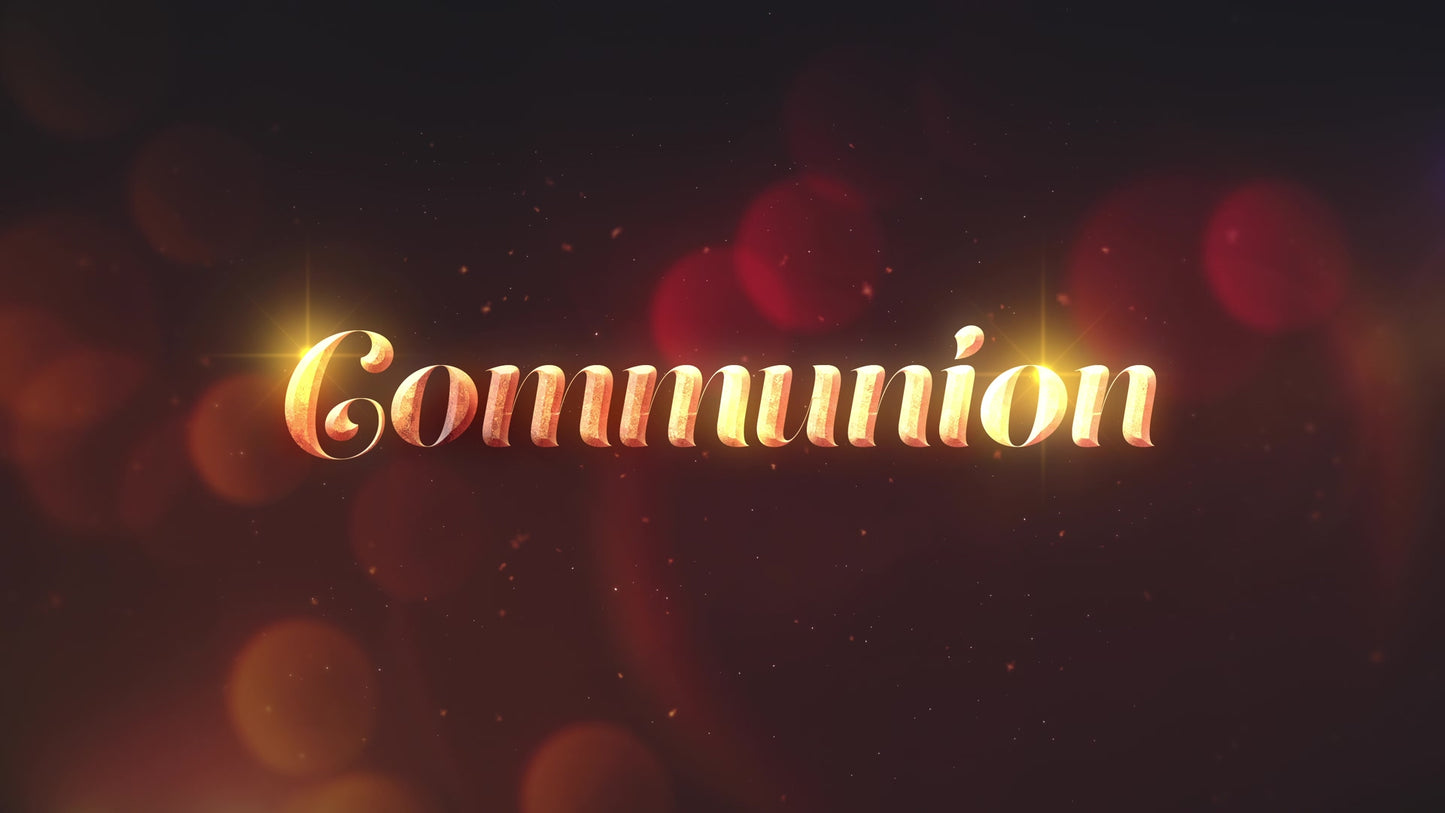 Christmas Flourish Communion Still