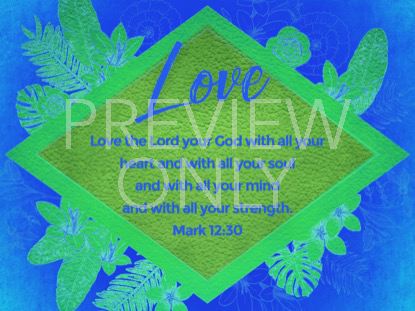 Colorful Valentine Mark Still