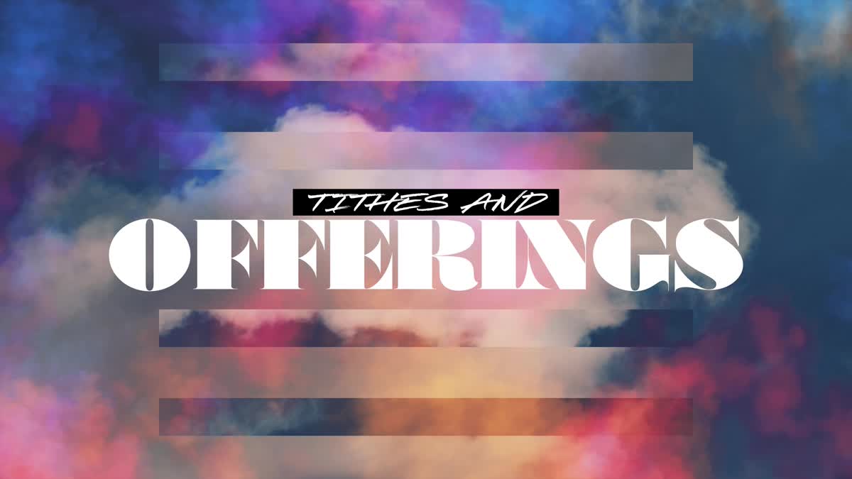 Summer Vibes Tithes And Offerings