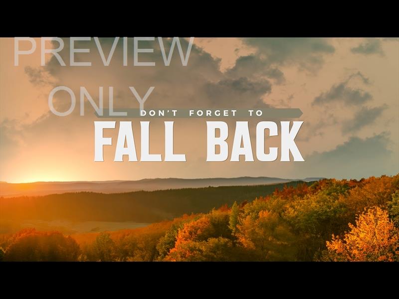 Wilderness Fall Back Still