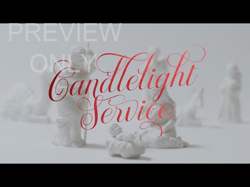 The Prince Of Peace Candlelight Service Still