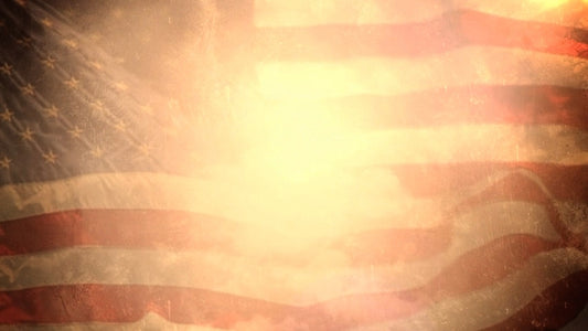 Flag And Clouds