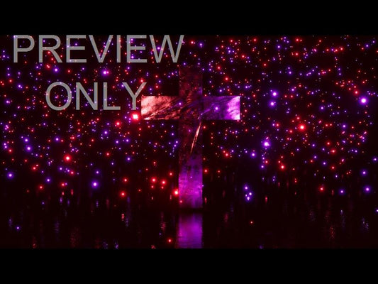 Fluorescent Cross Still