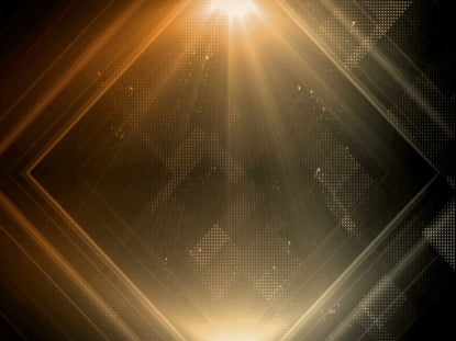 Pixel Frame Amber Orange