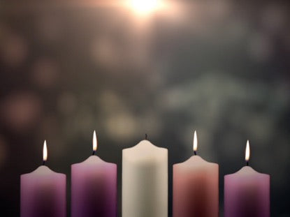 Advent Candles Peace Week 4