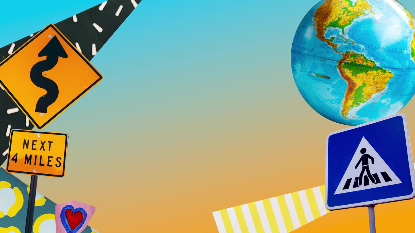 Back To School Collage World