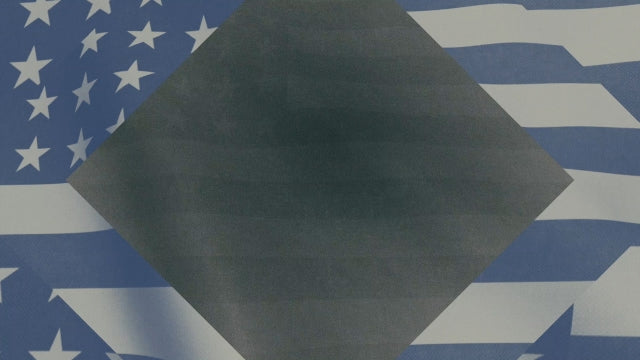 Vintage Waving American Flag 04