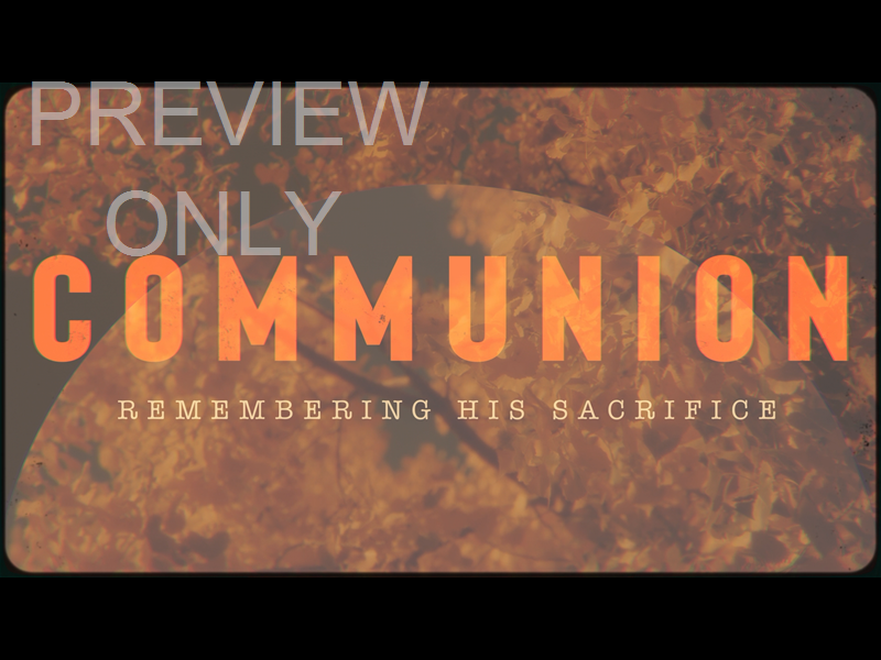 Vintage Fall Still Communion