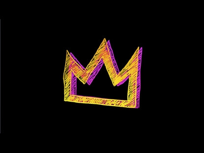 Yellow Pink Crown
