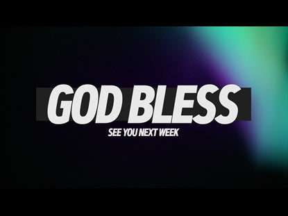 Blurred God Bless