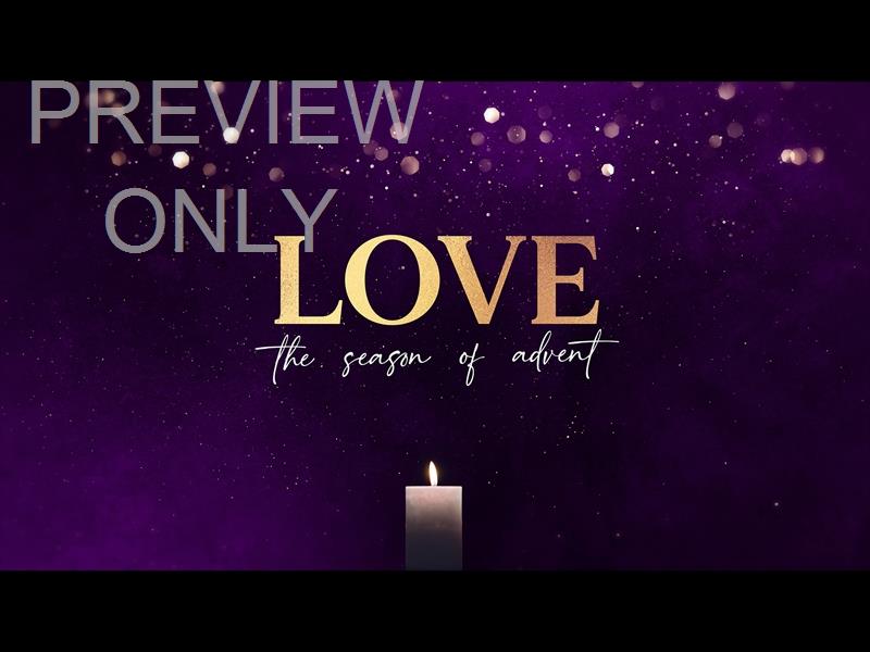 Advent Shimmer Love Still