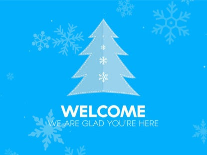 Christmas Snow Welcome