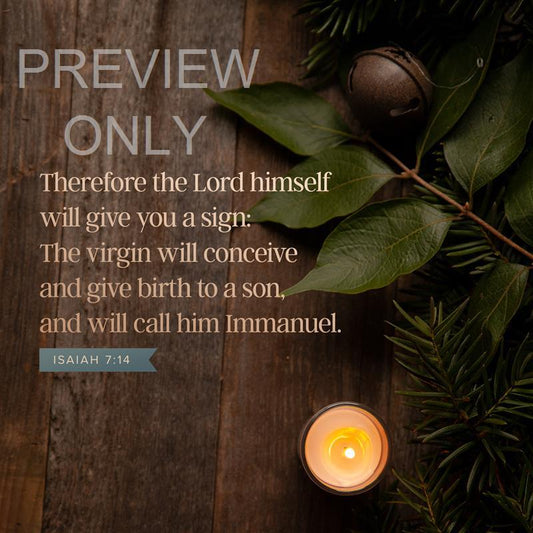 Cozy Advent Isaiah 7:14