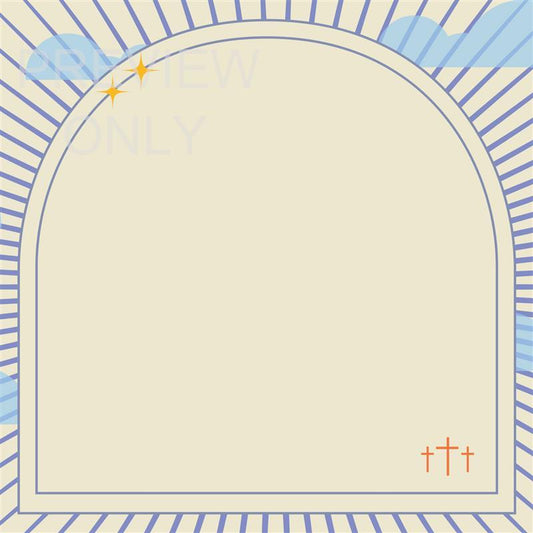 Good Friday: Communion Service Social Graphics Blank
