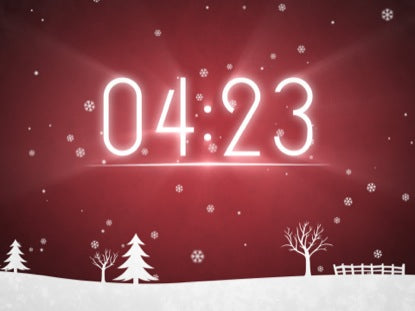 Winter Snow Countdown