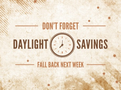 Daylight Savings Fall Grunge