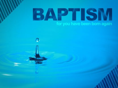 Baptism Water Droplets