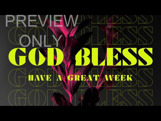 Neon Natro God Bless Still