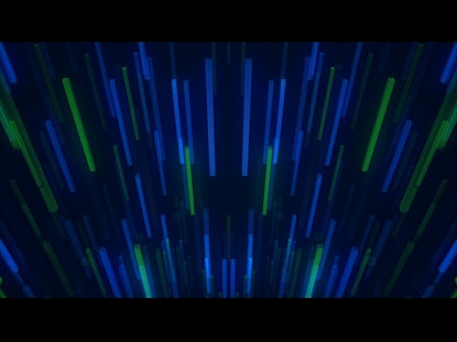 Crystalline Blue Green Chasm