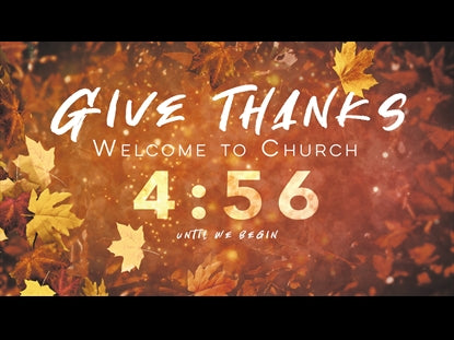 Give Thanks Countdown