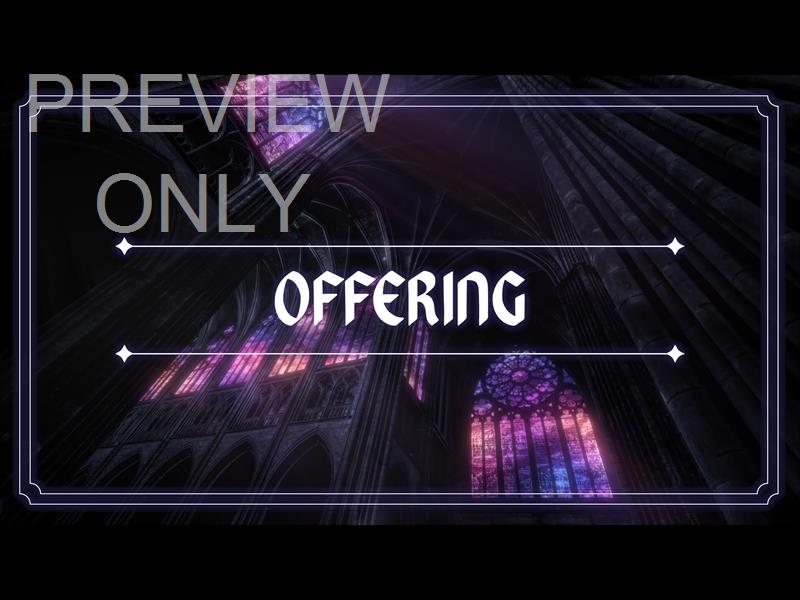 Sacred Glass 2: Offering Still