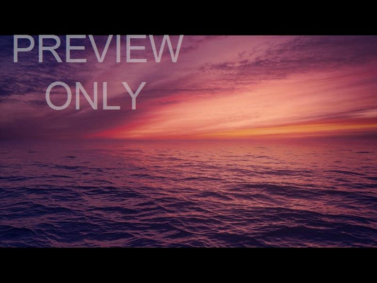 Seascape Magenta Sky