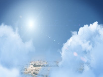 Sun Through Clouds