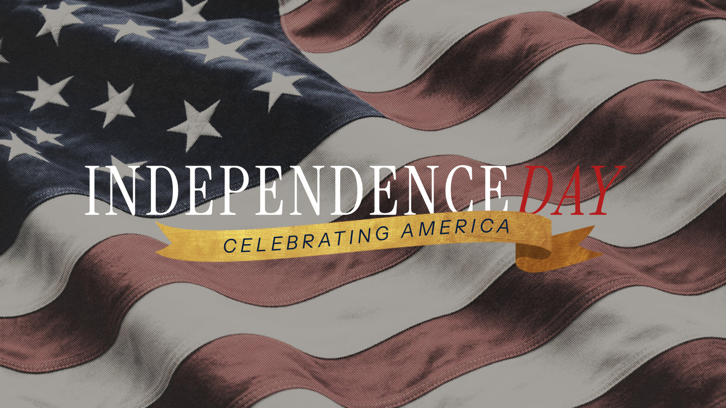 Flag Of Freedom Independence Day