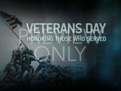 Soldiers Veterans Day Still