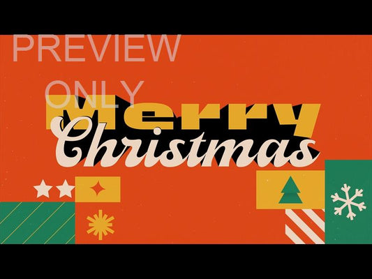 Geo Christmas Merry Christmas 2 Still