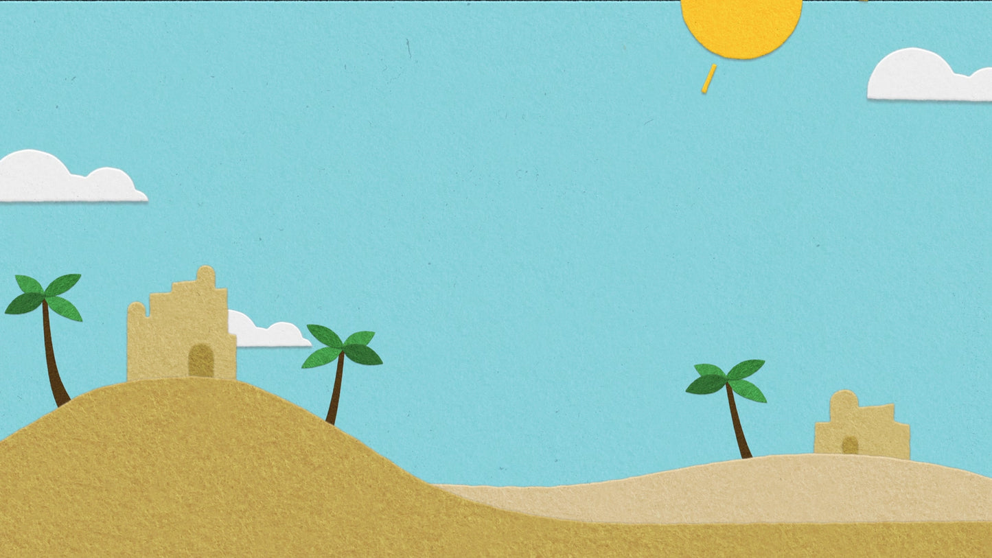 Palm Sunday Flannelgraph Journey