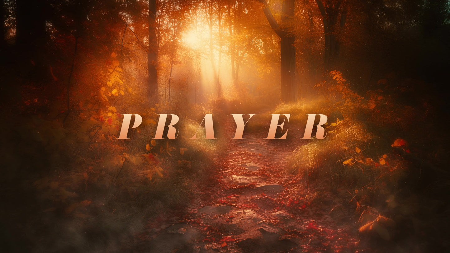 Autumn Path Prayer