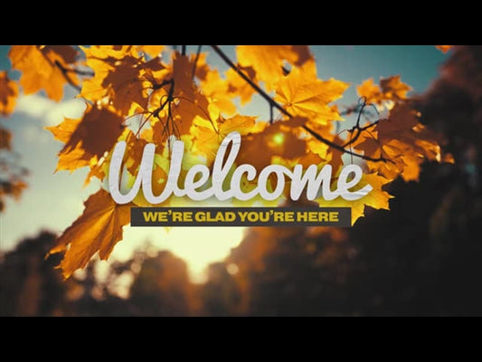 Moving Fall Welcome