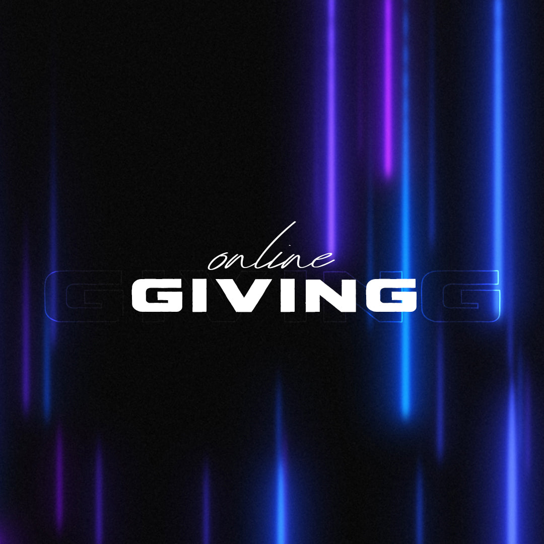 Online Giving Neon Rain