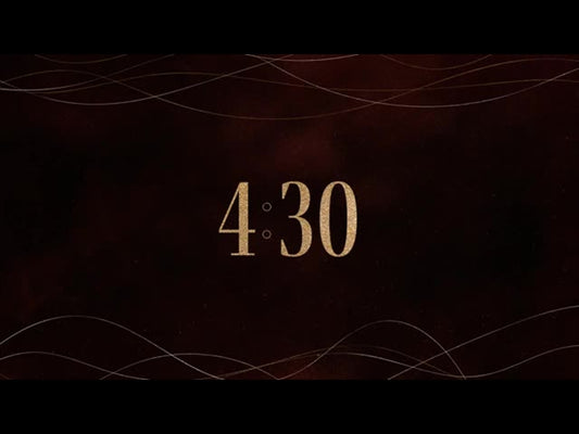 Winter Swirl Countdown Red