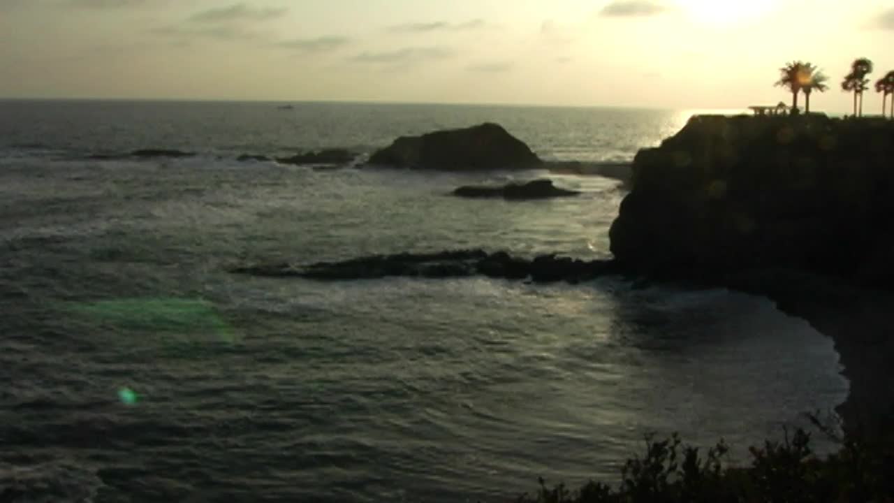 Sunset Ocean Scene