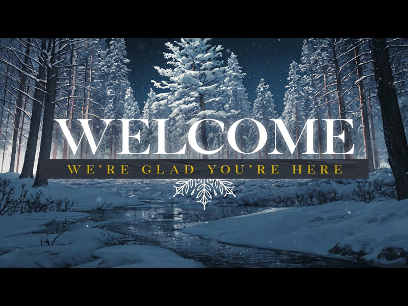 Winterscape Welcome